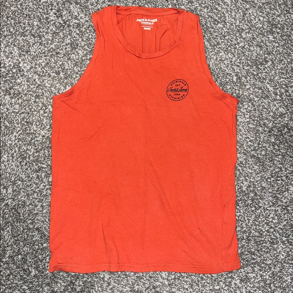 Orange Tank Top